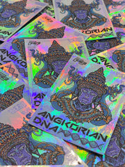 Angkorian DNA Holographic Sticker