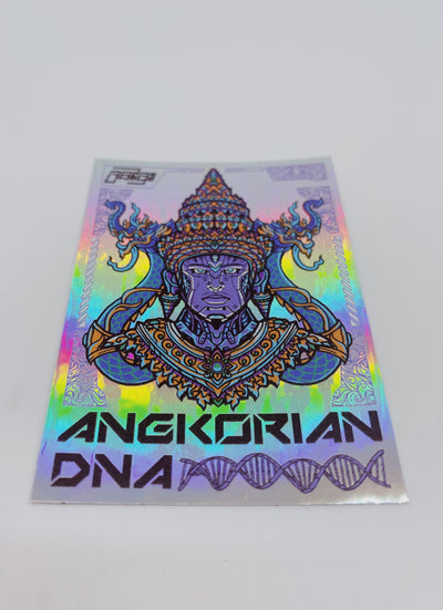 Angkorian DNA Holographic Sticker 