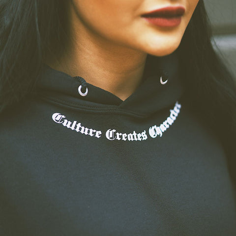 Culture Creates Character Hoodie